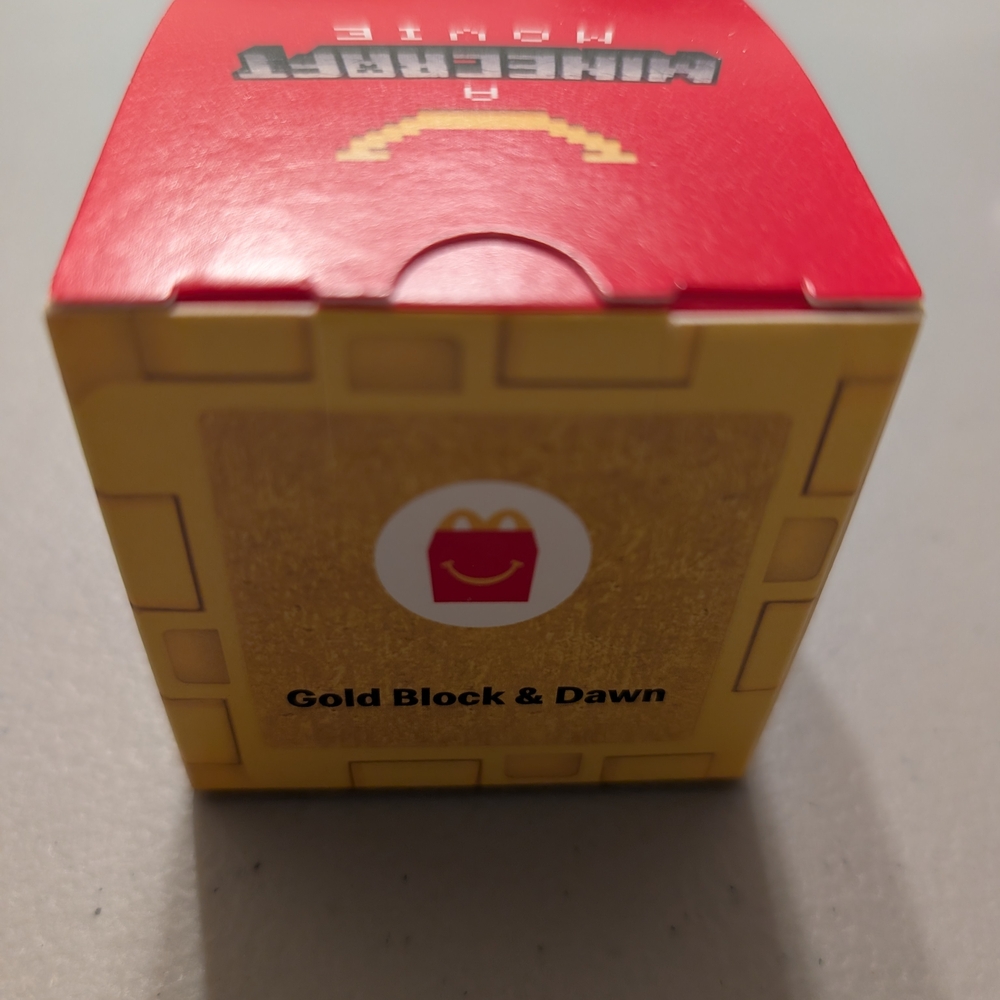 McDonald's Happy Meal Toy Gold Block & Dawn